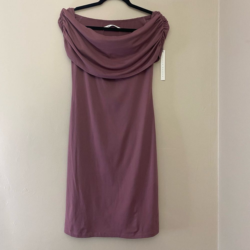 Susana Monaco Khloe 22" Amethyst Dress Size Small